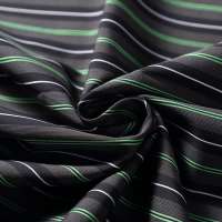 New design luxury stripe shirt cloths 100% pure custom cotton printed fabric