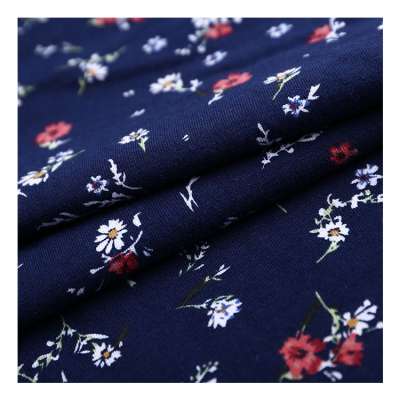 Shaoxing Wholesale  cheap strech custom fancy floral printed baby combed cotton single jersey  fabric