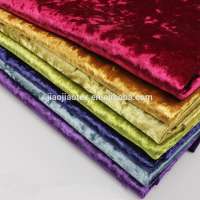 Wholesale 100% polyester ice crush velvet fabric for sofa/ice velvet for bed