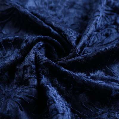 Wholesale embossed velvet fabric for garment