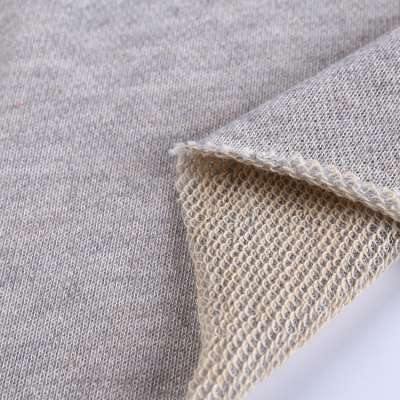 80% cotton 20% polyester french terry cotton fabrics in Malaysia for sweater