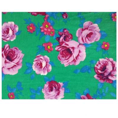 Latest design Free Sample bulk sale oem floral printed fabrics 100% cotton for hot night dress