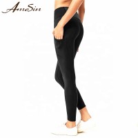 AMESIN 2020 New Brazilian Fitness Leggings Speed up Tight Yoga Workout Clothes No See Through Brushed Leggings