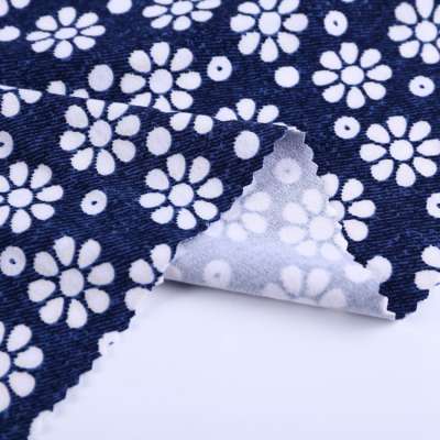 Shaoxing keqiao esse 95%polyester 5%spandex fabric dty brush fabric