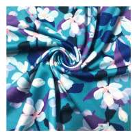 2020 NO MOQ Best Selling Double Brushed Poly Custom Digital Print knitted Spandex fabric